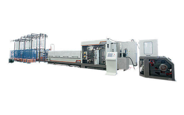 FM8 8-line Fine Copper Wire Drawing Machine Line with Continuous Annealing