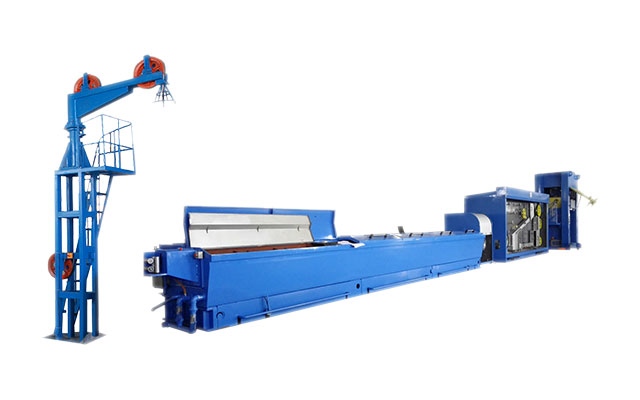 CE400S Economic Coarse Aluminum Wire Drawing Machine Line with Continuous Annealing