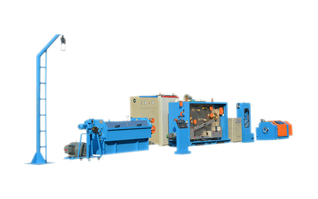 ML17S Medium Aluminum Wire Drawing Machine Line with Continuous Annealing