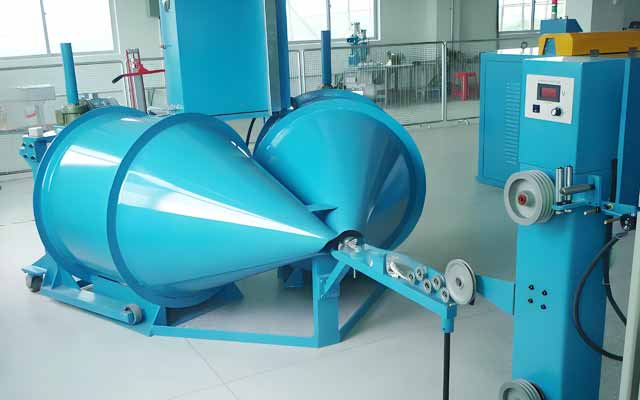 Spinning Basket Pay-off Machine