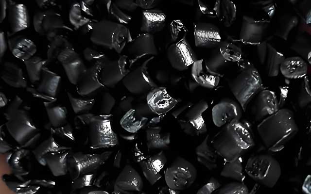 Black Weather-Resistant High-Density Polyethylene (HDPE) Insulation Compound